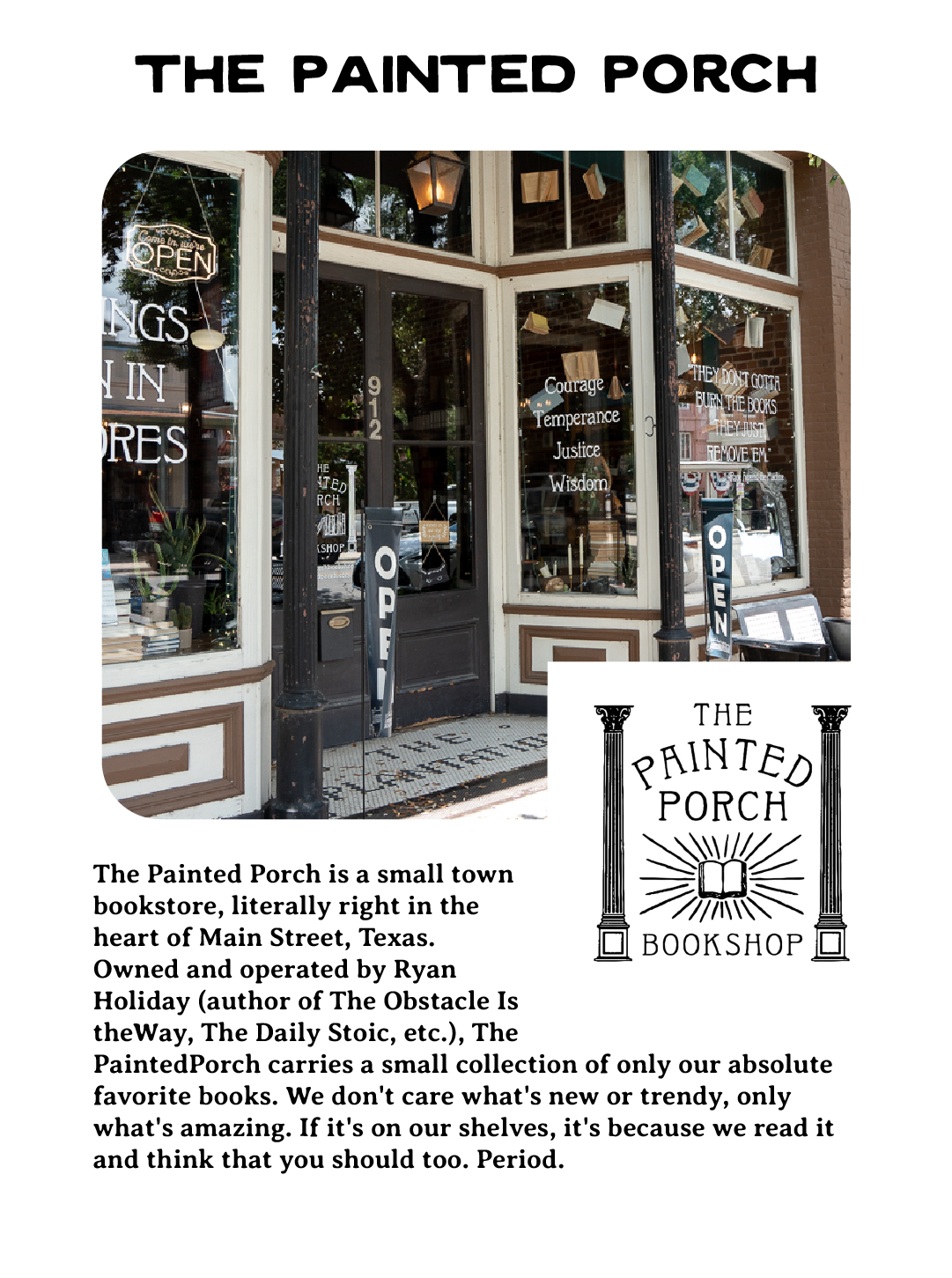 painted porch